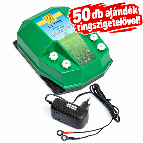 DL3200 villanypásztor készülék 12V, hálózati adapterrel