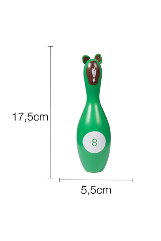 Lovas "bowling" társasjáték