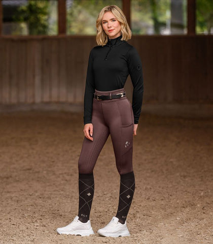 "Ella" teliszilikonos lovaglóleggings