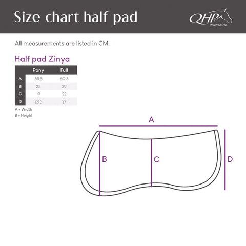 "Zinya" szőrmés nyeregemelő
