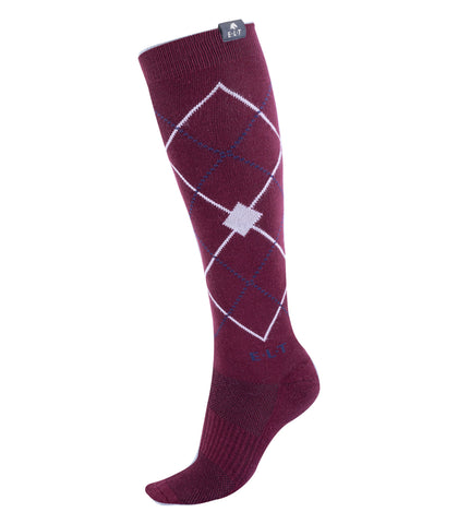 "Argyle" lovaglózokni