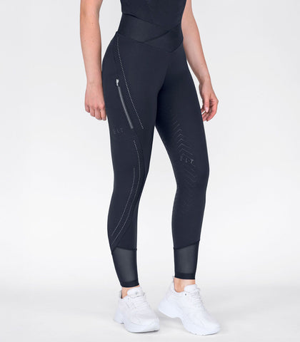 "Pia" lovagló leggings, lézervágott