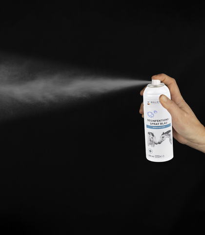 Fertőtlenítő spray, kék