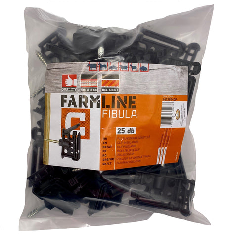 FarmLine Fibula facsavaros szigetelő, 25db/csomag