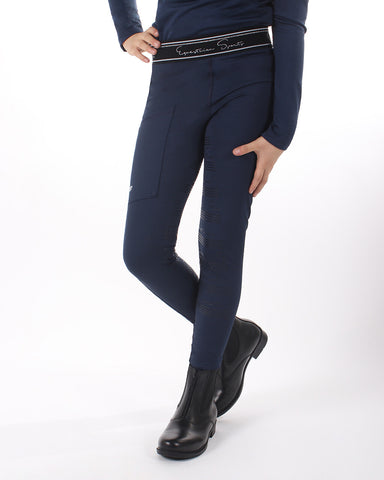 "Eden Junior" teliszilikonos lovagló leggings