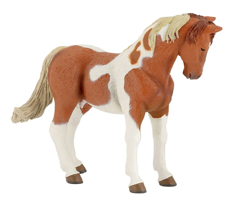 "River" pinto kanca lófigura