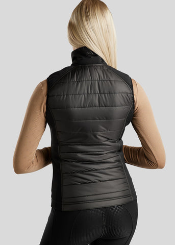 "Emma" softshell lovaglómellémy, fekete