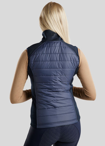 "Emma" softshell lovaglómellény, sötétkék