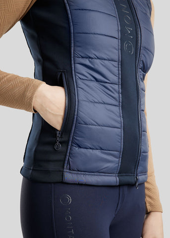 "Emma" softshell lovaglómellény, sötétkék