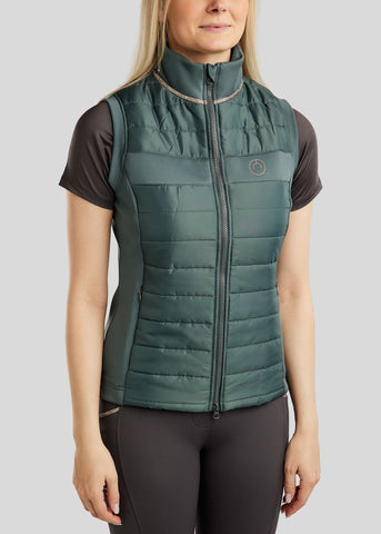 Montar MoLila Hybrid mellény , női, jade