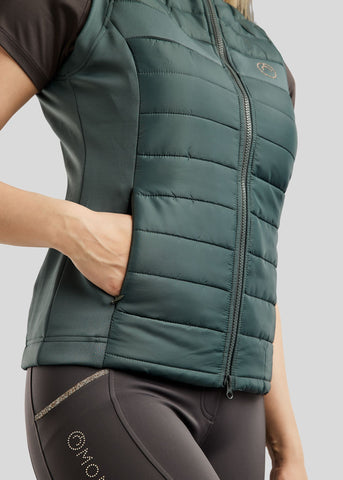 Montar MoLila Hybrid mellény , női, jade