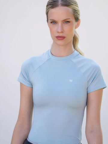 "Dynamic" base layer lovaglófelső, ice blue, M méret
