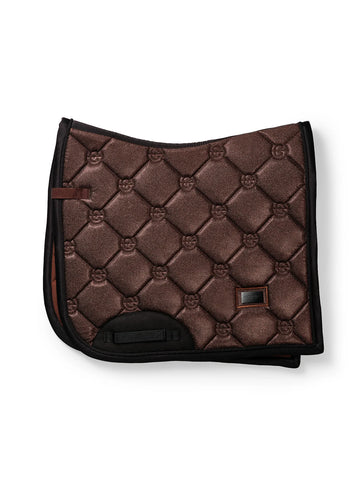 "Dressage Glimmer" díjlovas nyeregalátét, mahogany
