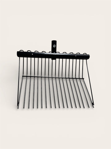 Trágyázó villafej fémből