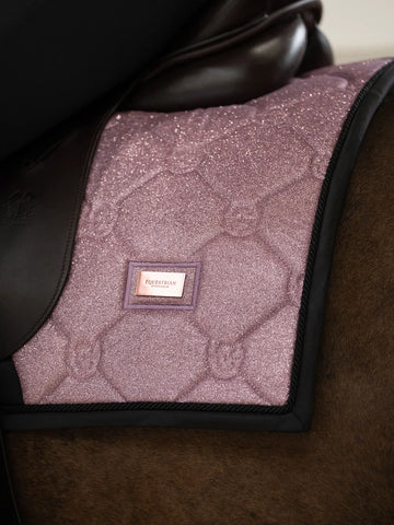 "Dressage Glimmer" díjlovas nyeregalátét, pink