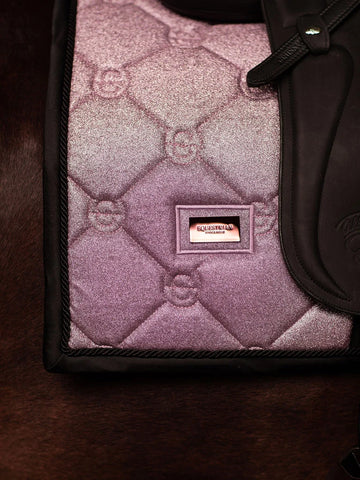 "Dressage Glimmer" díjlovas nyeregalátét, pink
