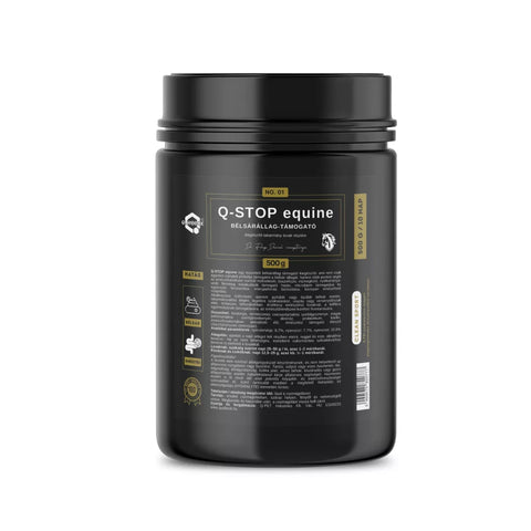 "Q-Stop" bélsárállag-támogató probiotikummal, 500g