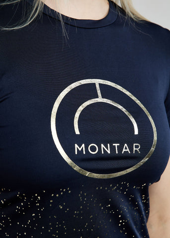 Montar MoCille póló, sötétkék