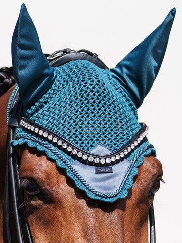 "Modern" fülvédő, teal blue
