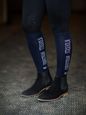 "Bamboo Blend" lovaglózokni, navy es