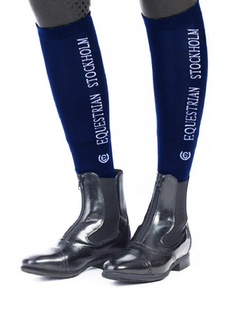 "Bamboo Blend" lovaglózokni, navy es