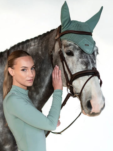 "Modern" fülvédő, mint green