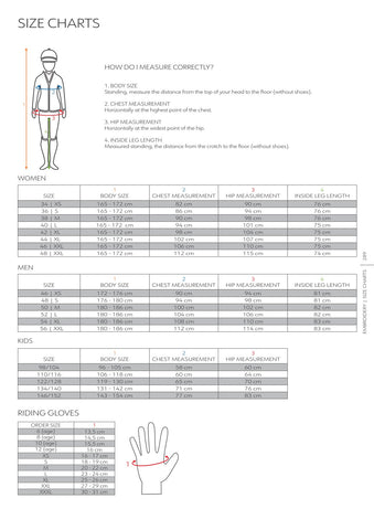 Liam lovaglókesztyű férfiaknak
