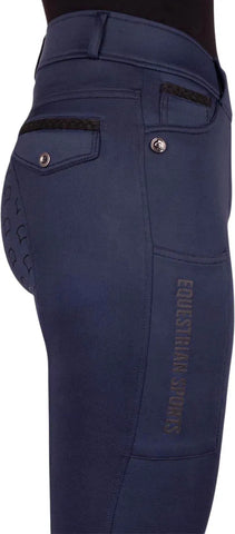 "Jorine" teliszilikonos lovaglóleggings