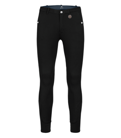 "Micro Active Grip" térdszilikonos lovaglónadrág, fekete