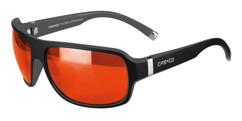 CASCO SX-61 Bicolor sportszemüveg,fekete-fémszín