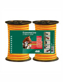 EconomyLine villanypásztorszalag 10 mm széles - dupla csomag, sárga, 2x200 méter