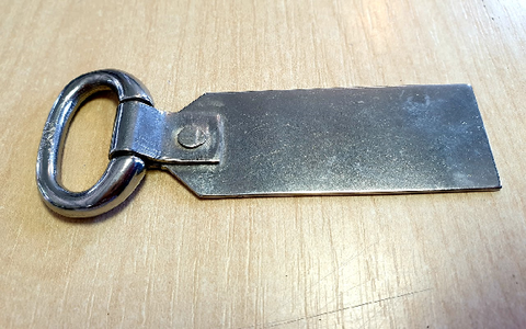 Lemezes félkarika rozsdamentes acélból