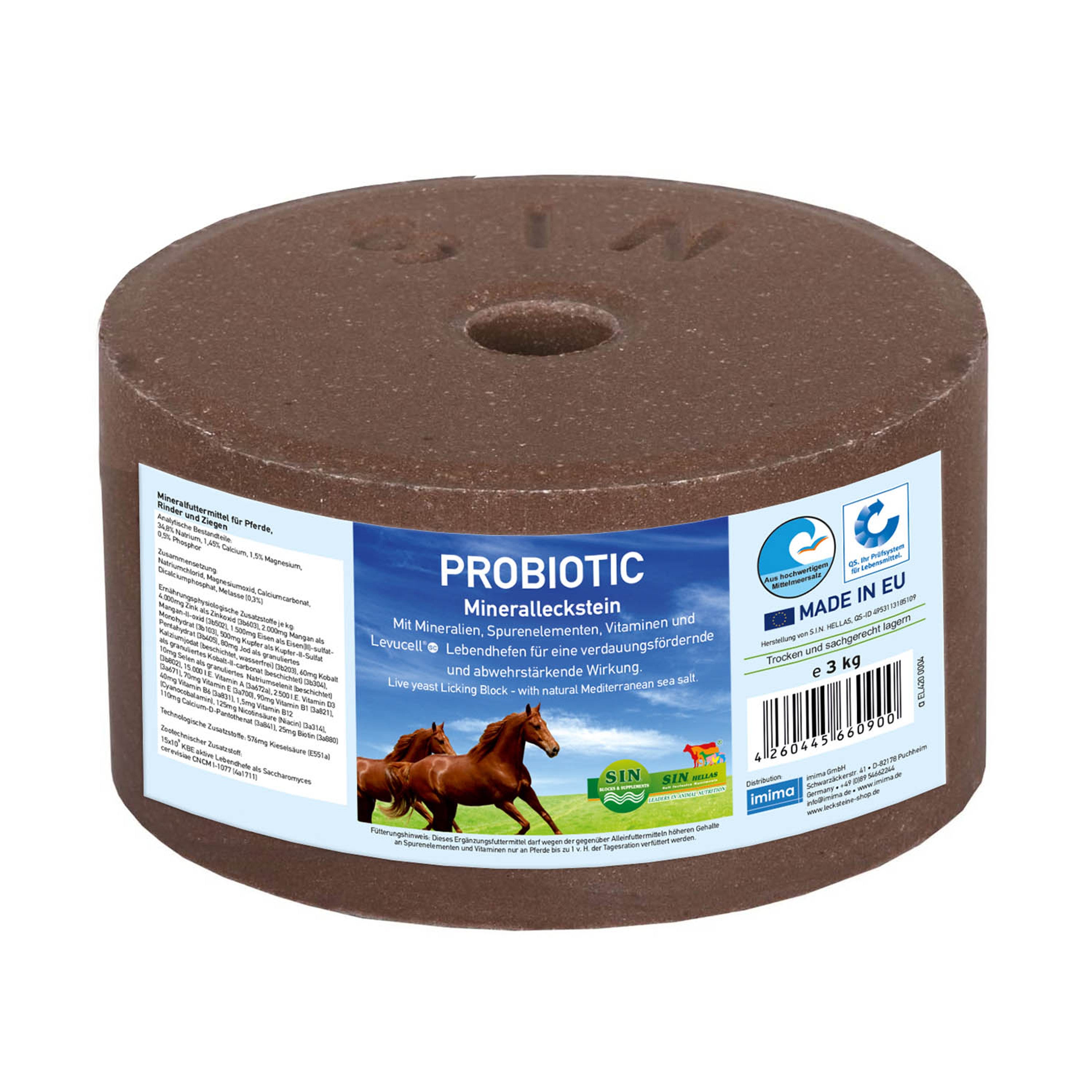 Probiotic nyalósó élesztővel és probiotikumokkal, emésztéstámogató hatással, 3 kg
