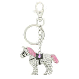 Equi-kids Rosa kulcstartó