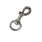 Rugós karabiner, 9 cm
